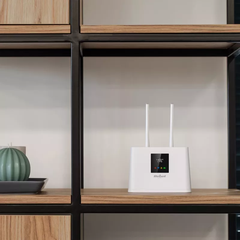Router Rebel Comp RB-0702 4G LTE — mobilusis/LTE maršrutizatorius, SIM kortelės palaikymas