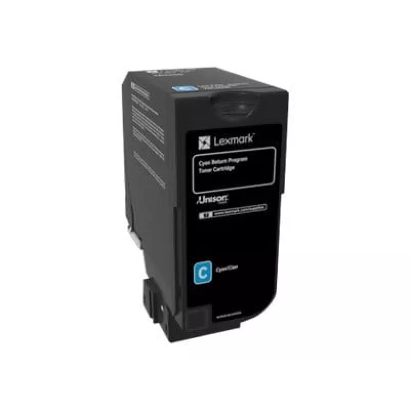 Lexmark 74C20C0 Tonerio kasetė 1 vnt. Originali žalsvai mėlyna