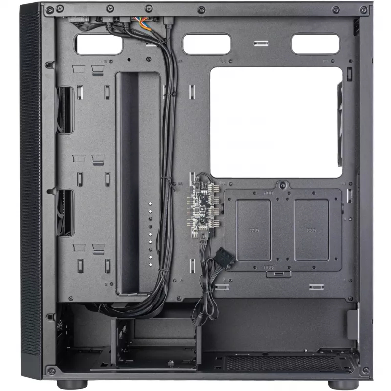 SilverStone FARA 514X juodas grūdintas stiklas (SST-FA514X-BG)