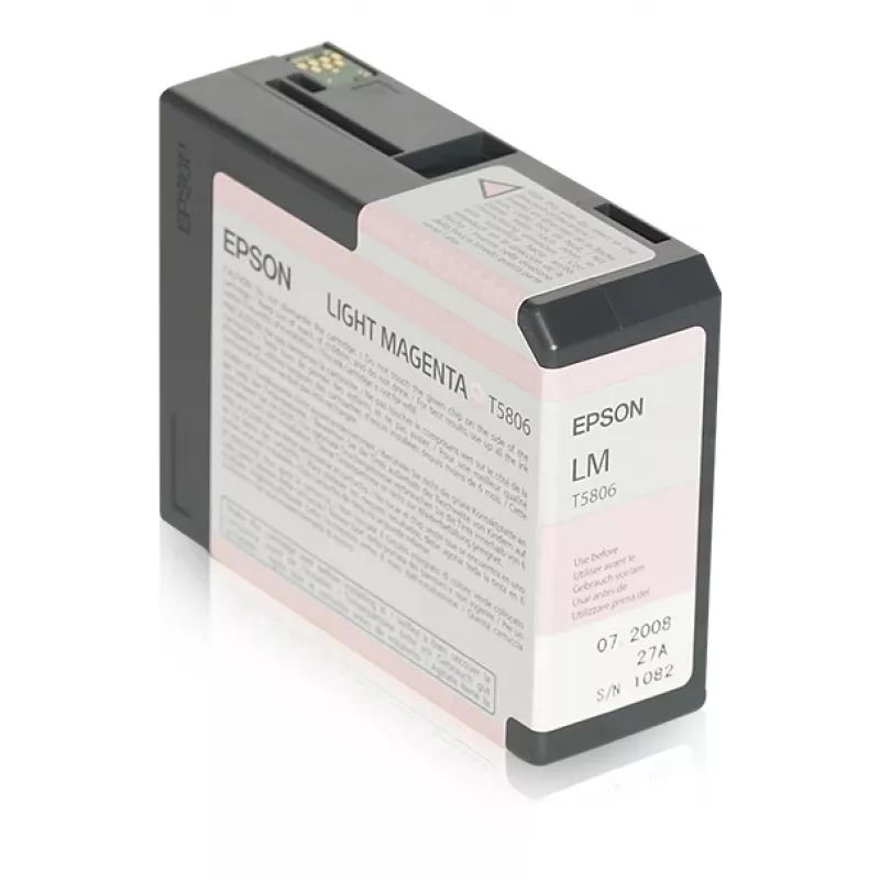 Epson Singlepack Light Magenta T580600, šviesiai purpurinė, pigmentinis rašalas, 80 ml, 1 vnt.