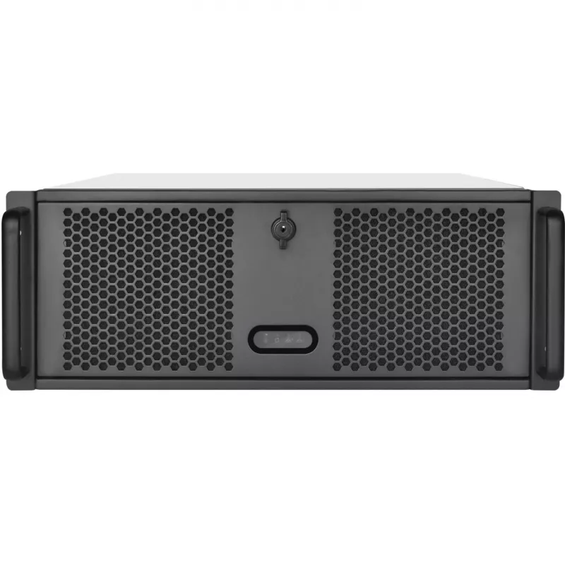 Silverstone RM400 Rack juoda, pilka