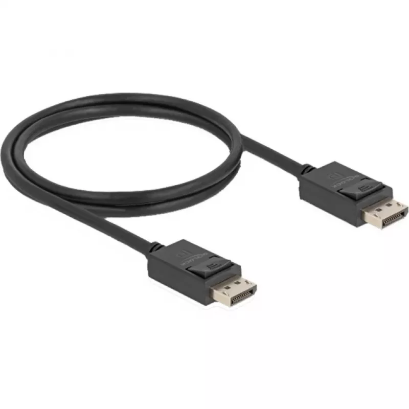 DisplayPort laidas DeLOCK 81174 1 m Juodas DisplayPort į DisplayPort