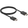 DisplayPort laidas DeLOCK 81174 1 m Juodas DisplayPort į DisplayPort
