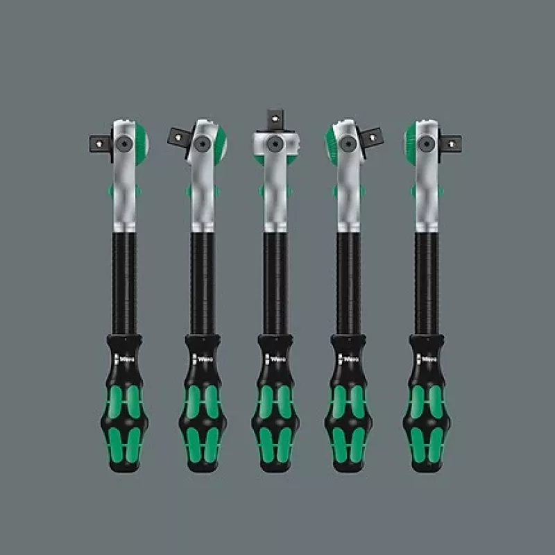 Wera 05003536001 8100 SB All-in Zyklop Speed reketinis rinkinys, 3/8 colio, 35 vnt.