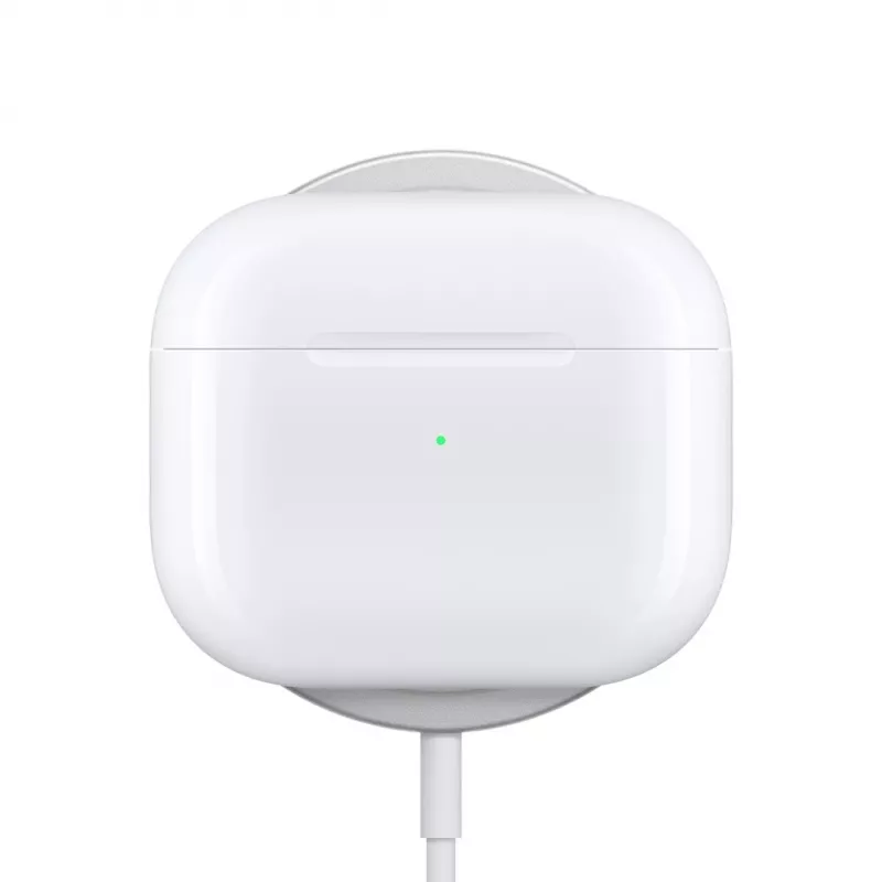 Apple AirPods (3-oji karta) su „MagSafe“ įkrovimo dėklu