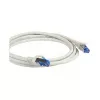 Good Connections Cat.6A komutacinis kabelis SmartFLEX HF Pilka 0,25m