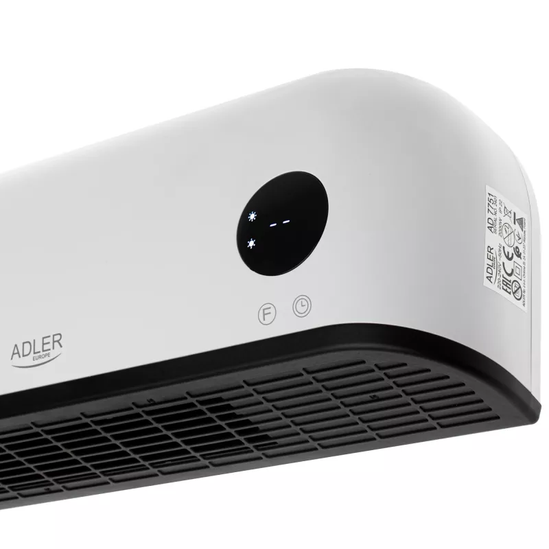 Adler AD 7751 oro uždanga juoda, balta 2000 W