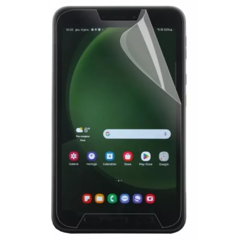Skaidri ekrano apsauginė plėvelė Mobilis Galaxy Tab Active5 5H kietumas 8 coliai