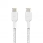 Belkin BOOST CHARGE - USB laidas - 24 kontaktų USB-C (M) į 24 kontaktų USB-C (M) - USB 2.0 - 2 m - balta