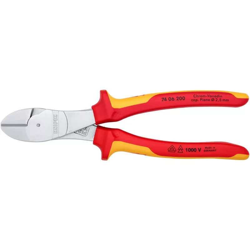 Knipex 74 06 200 žnyplės Įstrižinės pjovimo žnyplės