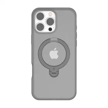 Skaidrus dėklas Torras, skirtas iPhone 16 Pro — UPRO OSTAND SPIN SERIES, plonas lengvas permatomas apsauginis dangtelis