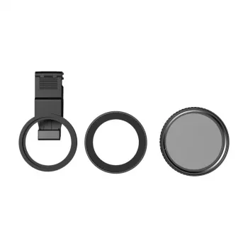 Spaudžiamo tipo neutralaus tankio filtro kamerai Apexel Mobile Clamp Filter HD Glass 67mm ND400