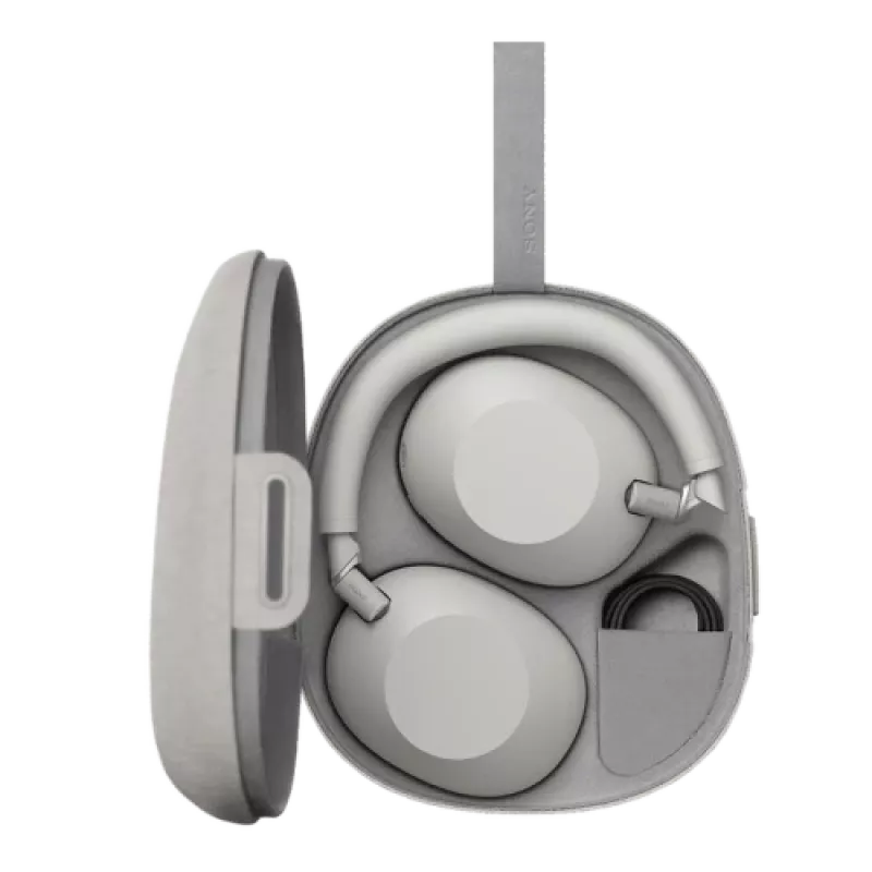 Belaidės ausinės Sony WH-1000XM6 — triukšmo slopinimas, Bluetooth, platinos sidabro