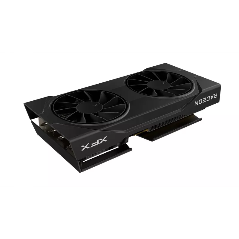 Vaizdo plokštė XFX Radeon RX 9060 XT 16GB GDDR6, PCIe 5.0, 128 bitų, 2048 SP, 270×124×48 mm