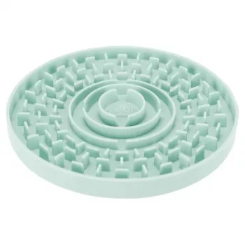Laižymo lėkštė Trixie Junior 15 cm — šunų laižymo dubenėlis, žalia, 15 cm skersmens, jaunikliams, 200 g