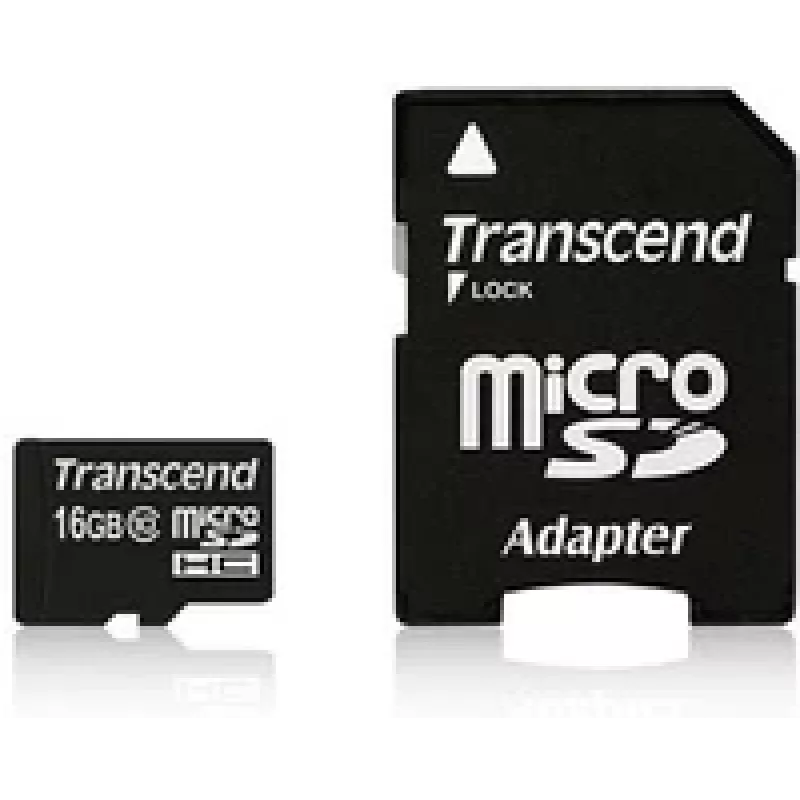 Flash atmintis Transcend 16GB MicroSDHC UHS-I TS16GUSDU1
