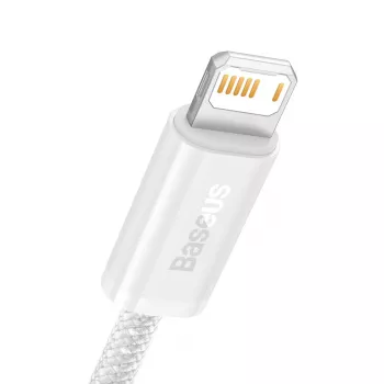 Baseus Dynamic kabelis USB į Lightning, 2,4A, 2m (baltas)
