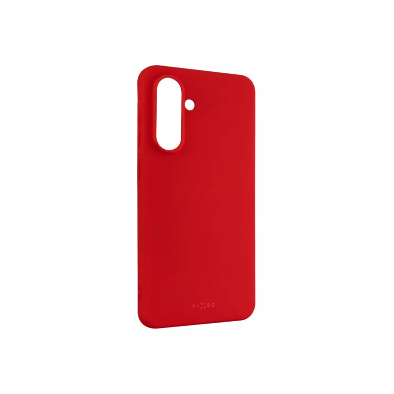 Galinis dangtelis FIXED Samsung Galaxy A36 5G, guminis, raudonas