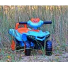 Ride-on toy milly mally Ride-on Monster Navy — vaikiška sėdima transporto priemonė, žema sėdynės aukštis