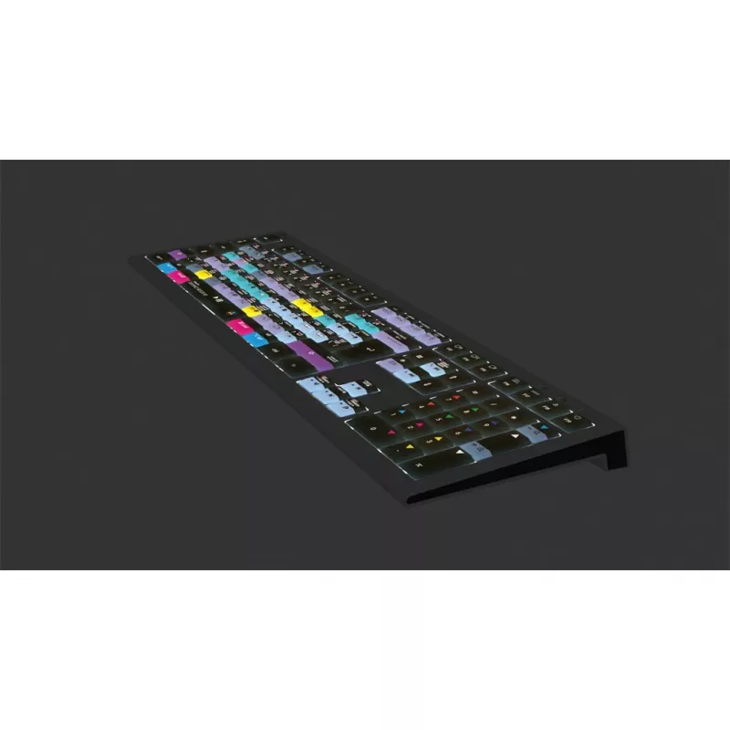 Logickeyboard ASTRA 2 klaviatūra USB QWERTY Anglų Juoda Pilno dydžio 104 klavišai