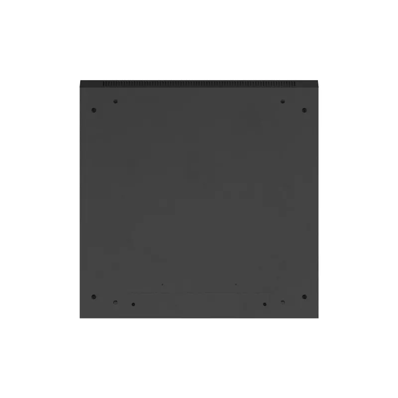 19 colių 9U 600x600 juodas montuojamas spintoje stovas