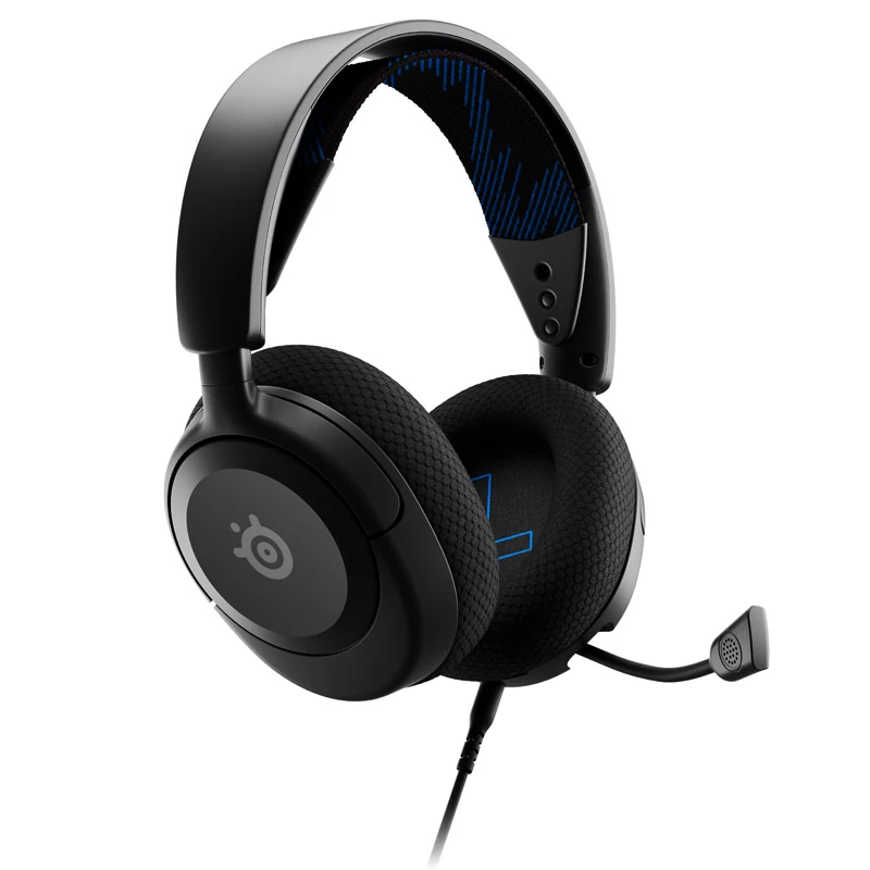 Steelseries Arctis Nova 1P ausinės su laidu, lankeliu, žaidimams, juodos