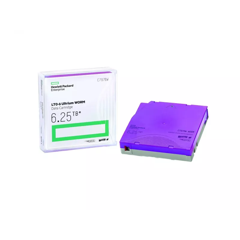 HPE LTO-6 Ultrium 6.25TB WORM duomenų kasetė