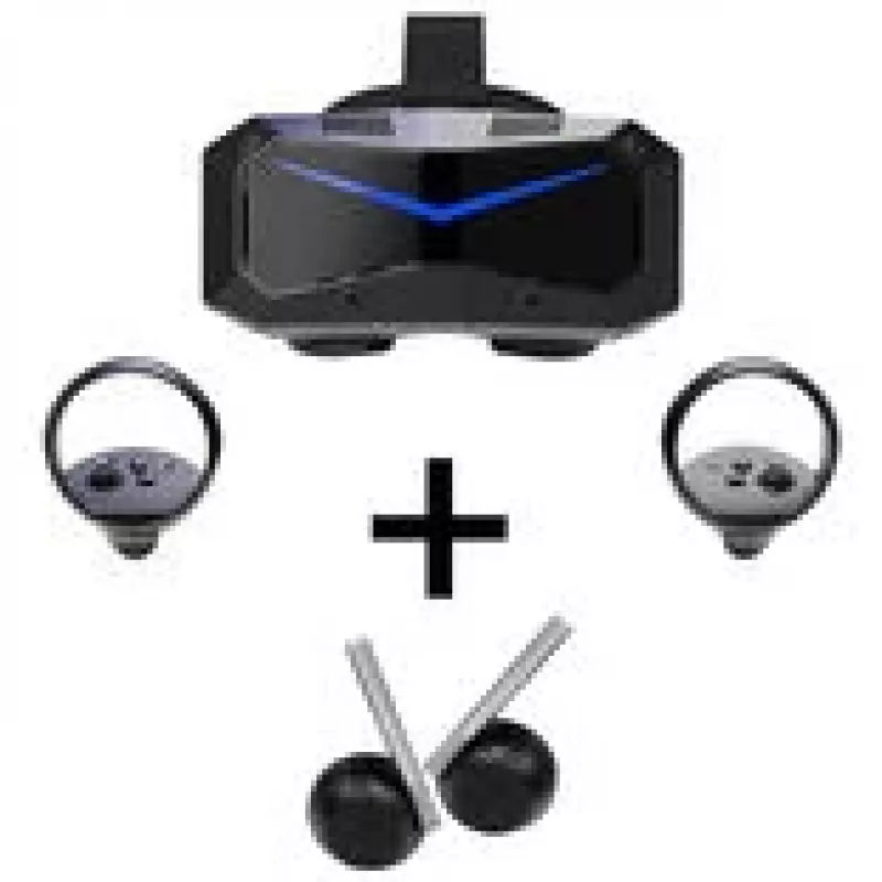 Pimax Crystal Super VR-Headset, 57 PPD + DMAS-Headphones Bundle - juoda