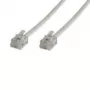 Microconnect MPK105 telefono laidas 5 m Baltas