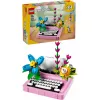 LEGO CREATOR 3in1 31169 Rašymo mašinėlė su gėlėmis
