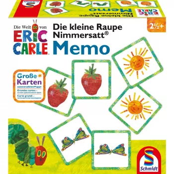 Die kleine Raupe Nimmersatt Memory, atminties žaidimas