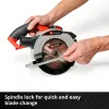 Einhell TE-CS 18/165-1 Li - Solo 16,5 cm Juoda, Raudona, Sidabrinė 4200 RPM