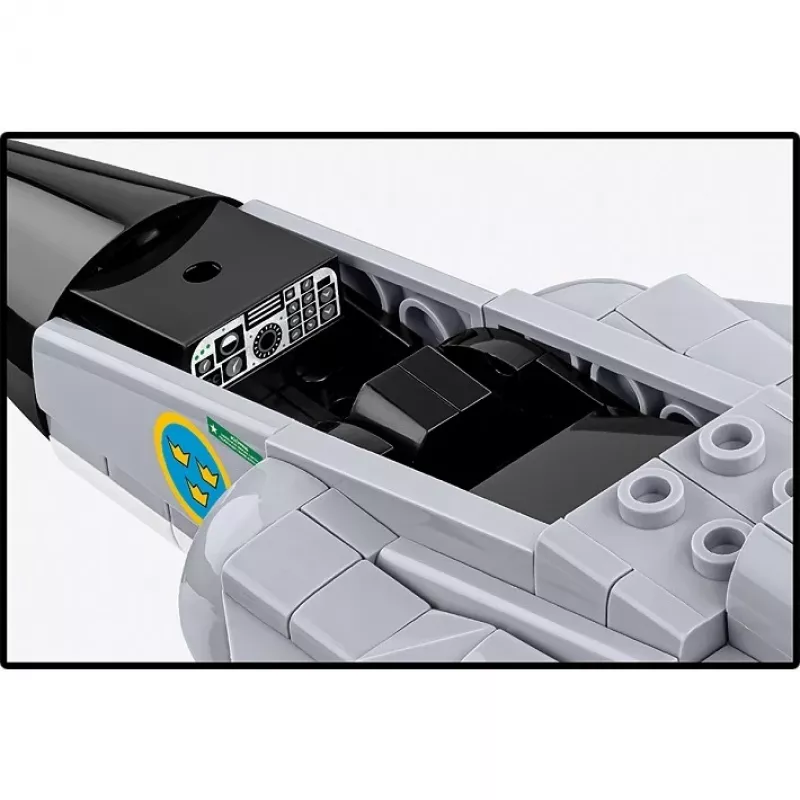 Cobi Blocks Saab AJ 37 Viggen 881 elementų konstravimo rinkinys
