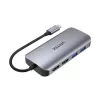USB-C šakotuvas Unitek D1122A01 su 2x HDMI 4K ir 100W maitinimo tiekimu