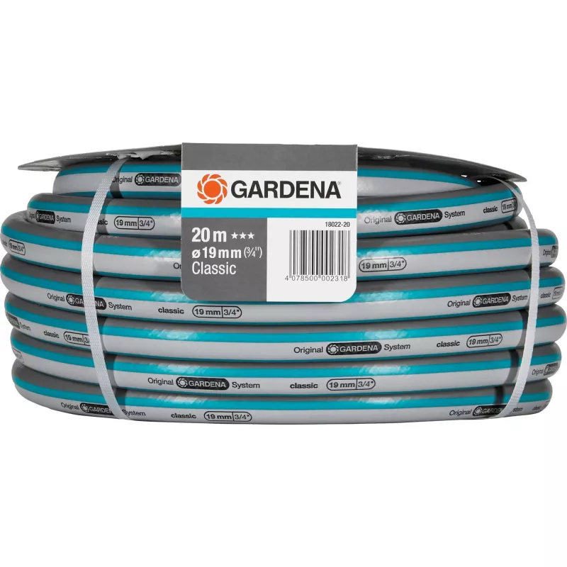 Garden Hose Gardena 18022-20 20 m Above Ground PVC Pilka Oranžinė