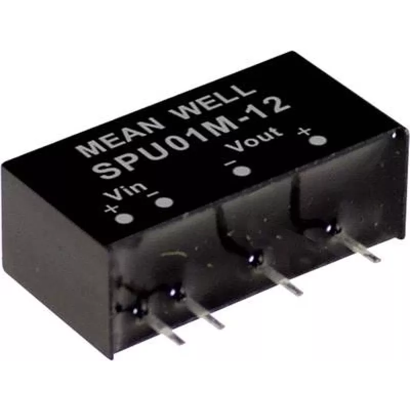 Maitinimo adapteris MEAN WELL SPU01L-15 1W 15V 4.5-5.5V
