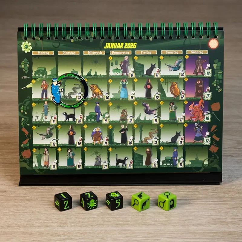 365 adventure - Cthulhu 1926 (leidimas 2026), dėlionės žaidimas