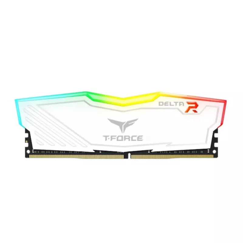 DIMM 16 GB DDR4-3600 (2x 8 GB) Dual-Kit, atmintinė, balta, TF4D416G3600HC18JDC01, Delta RGB, INTEL XMP
