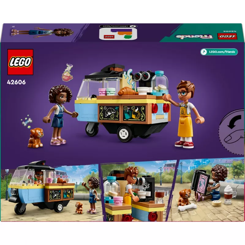 LEGO Friends 42606 mobili kepyklėlė maisto vežimėlis
