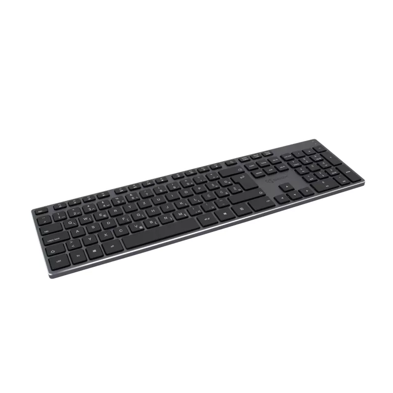 Belaidė klaviatūra SBOX WK-131 US, kompaktiškas metalinis dizainas, US išdėstymas
