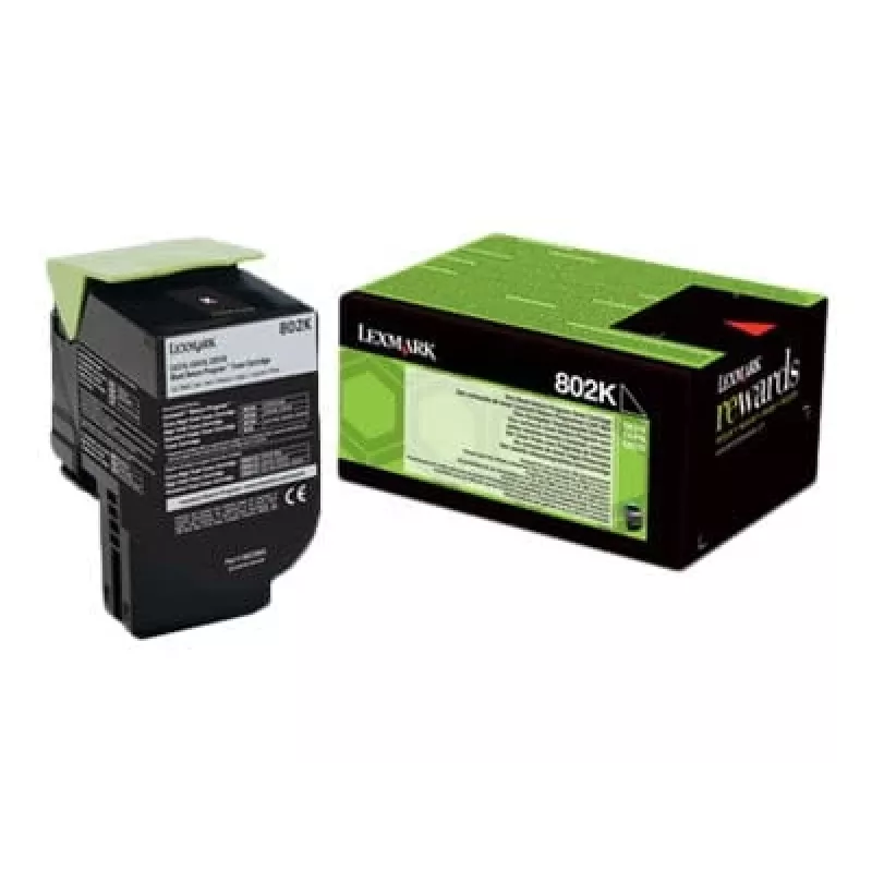 „Lexmark 80C20K0 802K“ juodas dažų kasetė, 3000 puslapių