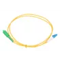 Šviesolaidinis komutacinis kabelis Extralink SC/APC į LC/UPC, vienmodis G.657.A1, 3 mm, 2 m, simpleksinis