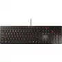 CHERRY KC 6000 Slim klaviatūra universali USB QWERTZ vokiška juoda