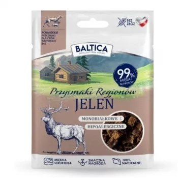 BALTICA regioniniai skanėstai Monoprotein Elniena - šunų skanėstas - 30g