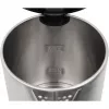 Elektrinis virdulys Clatronic 1,5 L 2200 W juodas nerūdijantis plienas