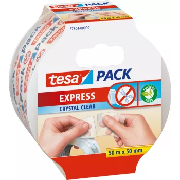 Lipni juosta Tesa Express 50 m polipropileno, skaidri