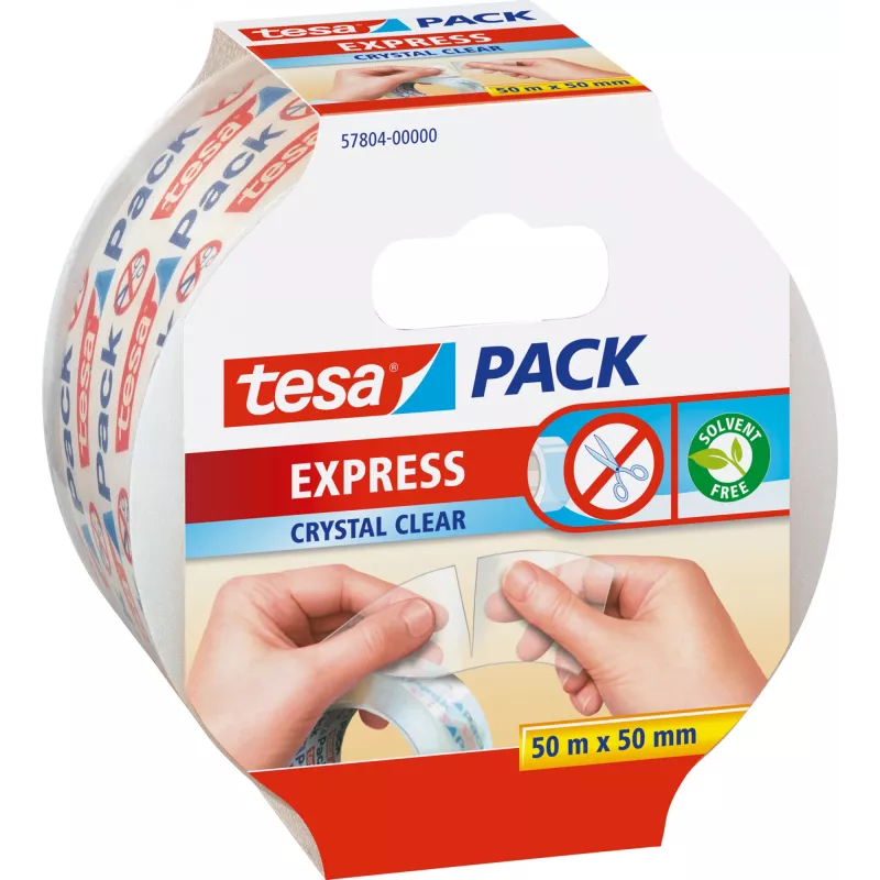 Lipni juosta Tesa Express 50 m polipropileno, skaidri