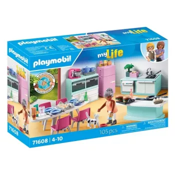 Virtuvė Playmobil My Life Kitchen 71608 Įvairiaspalvis Plastikas 4-10 metų