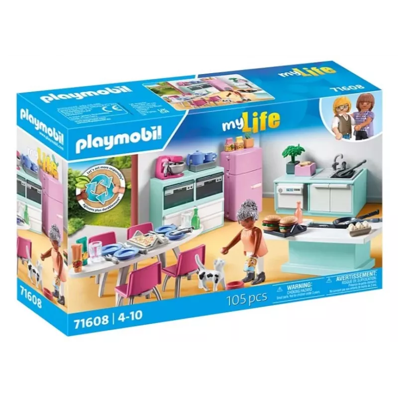 Virtuvė Playmobil My Life Kitchen 71608 Įvairiaspalvis Plastikas 4-10 metų