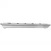CHERRY DW 9100 SLIM klaviatūra su pele, universali RF belaidė + Bluetooth, QWERTZ vokiška, sidabrinė